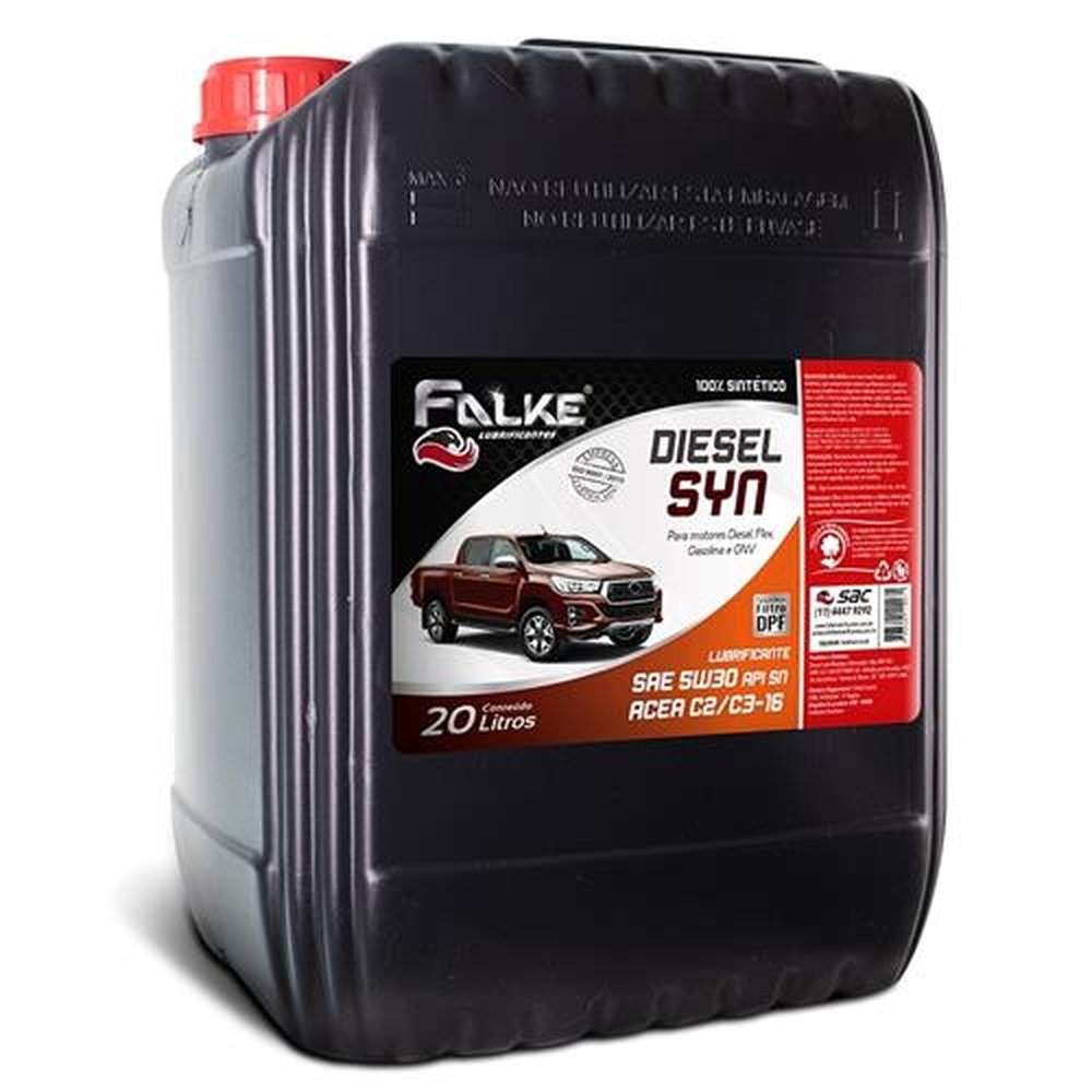 Óleo Lubrificante Falke Diesel SYN SAE 5W30 API SN 20 Litros