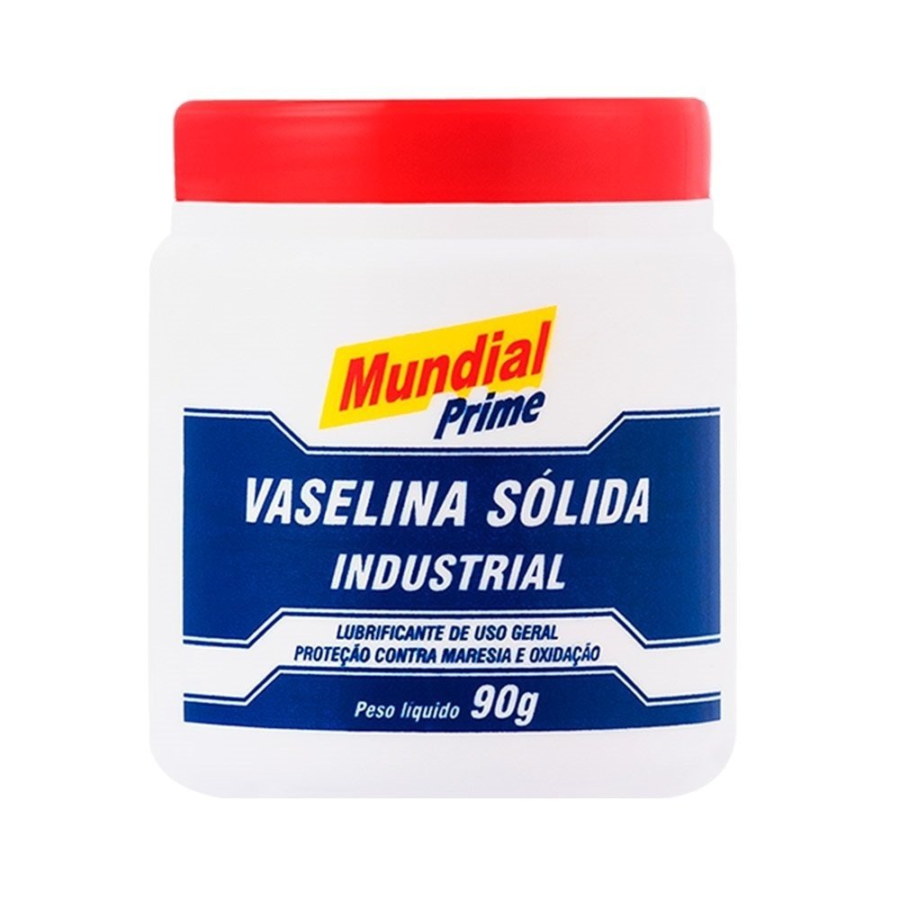 Vaselina Sólida Mundial Prime 90g Embalagem com 12 Unidades