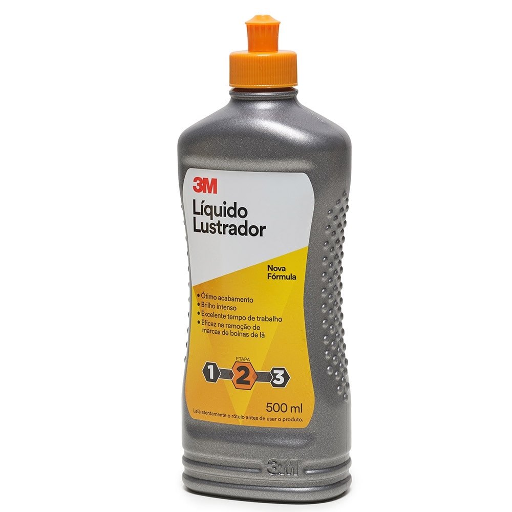 Líquido Lustrador Finalizador 3M Preto 500ml