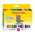 Caneta Compactor Hidrográfica Color 12 Cores- Embalagem 5 Unidades