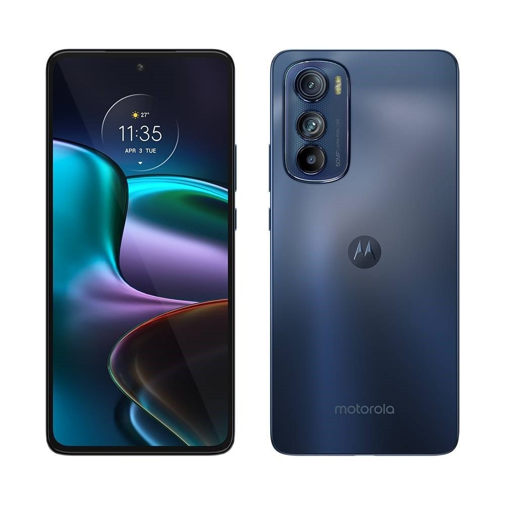 Smartphone Motorola Edge 30, Grafite, Tela 6.5", 4G+Wi-Fi+NFC, Android 12, Câm. Tras. 50+50+2MP, Frontal 32MP, 8GB RAM, 256GB