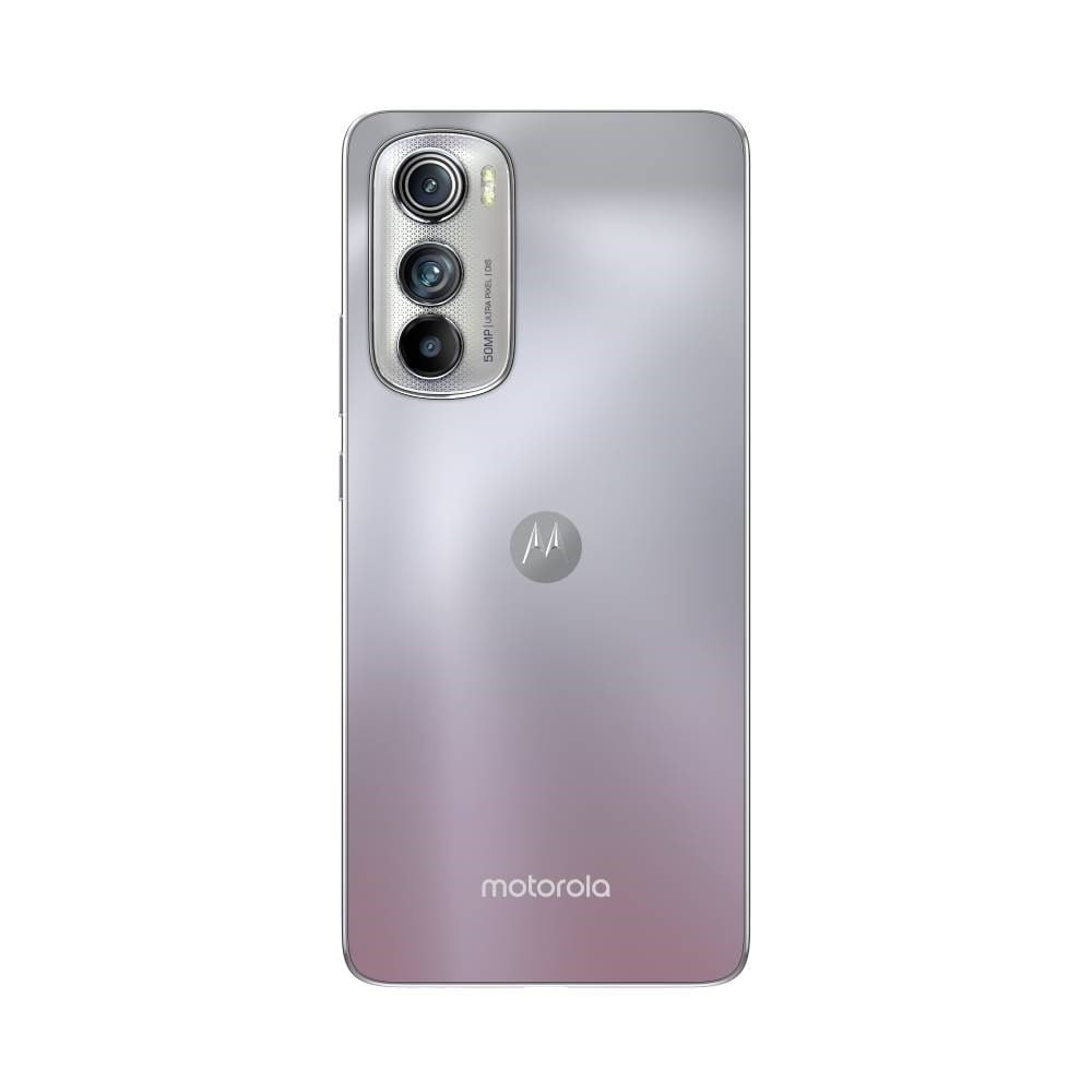 Smartphone Motorola Edge 30 Rosê, Tela de 6.5", 4G+Wi-Fi+NFC, And. 12, Câm. Tras. de 50+50+2MP, Frontal 32MP, 8GB RAM, 256GB
