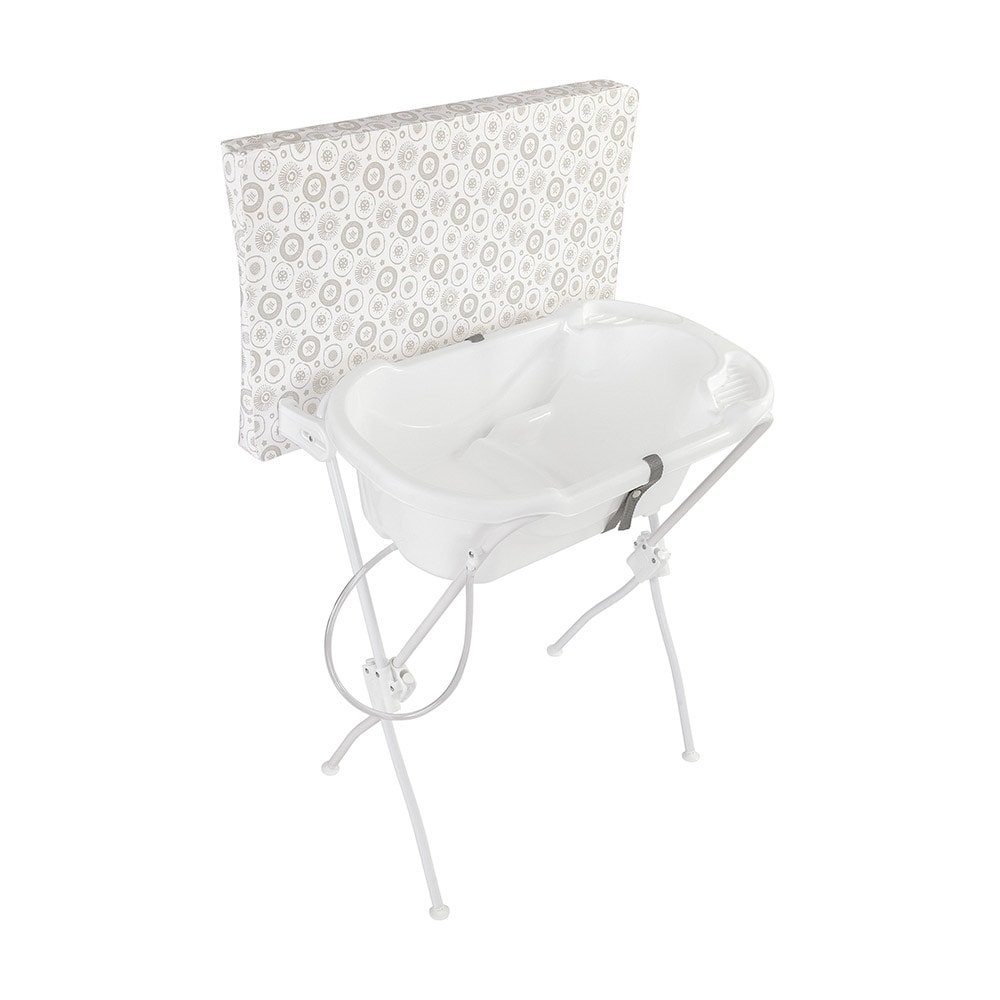 Banheira com Trocador Tutti Baby Infantil Floripa Essencial Branco