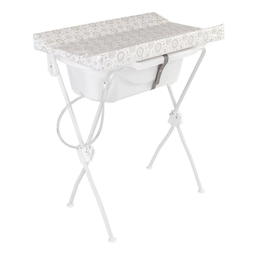 Banheira com Trocador Tutti Baby Infantil Floripa Essencial Branco