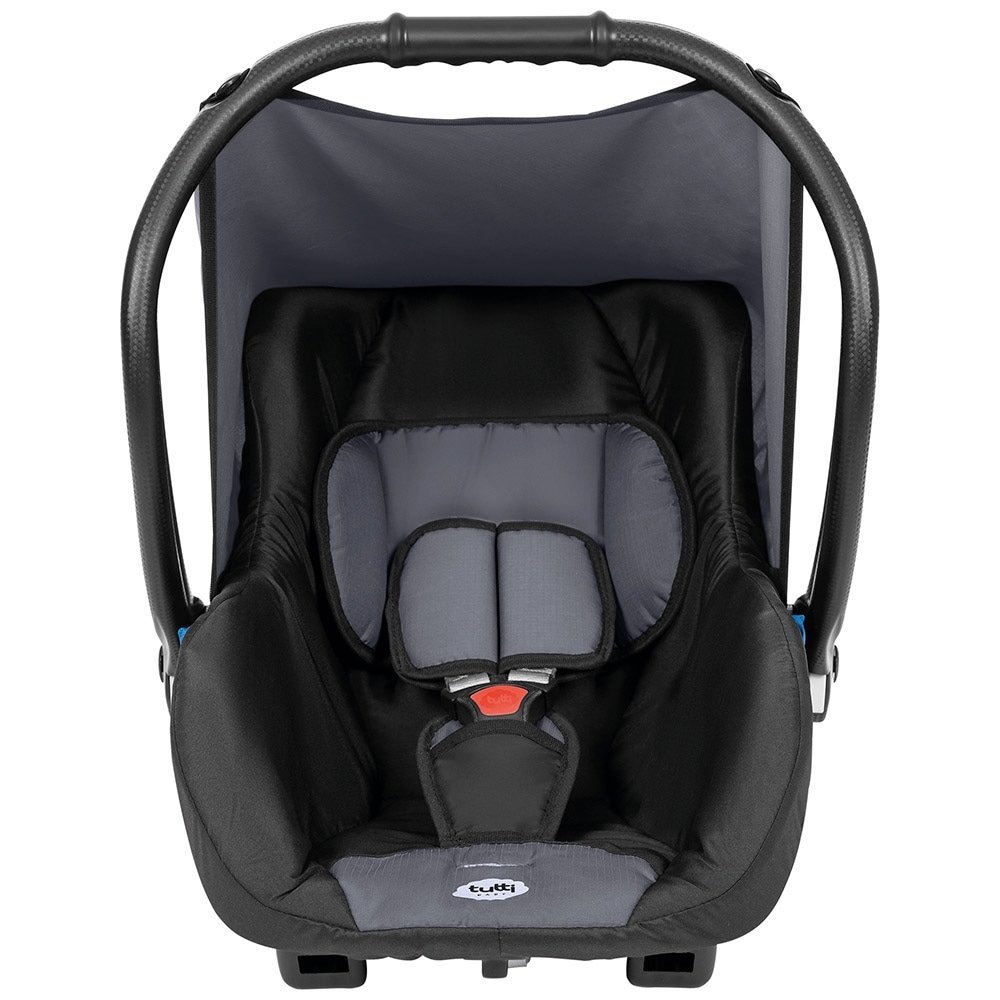 Bebê Conforto Carro Tutti Baby Evo 3 Posições Até 13kg Preto/Cinza