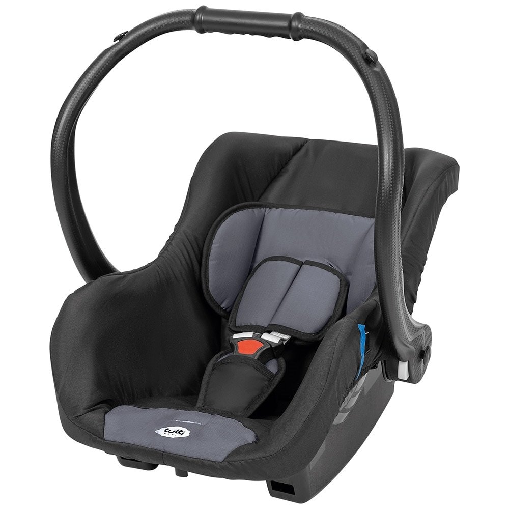 Bebê Conforto Carro Tutti Baby Evo 3 Posições Até 13kg Preto/Cinza