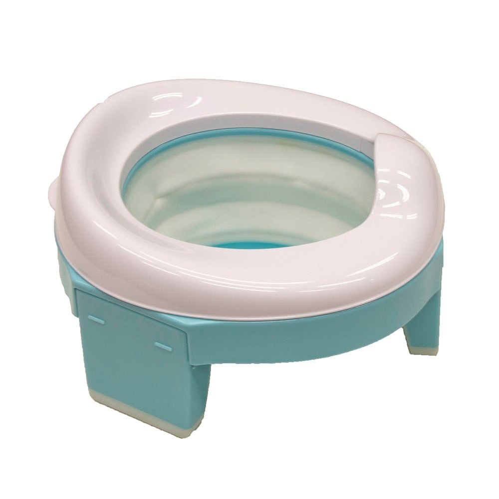 Troninho Infantil Cosco IMP01974, 2 em 1, Portátil com Redutor Sanitário, Azul