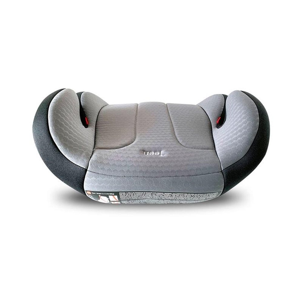 Assento Infantil de Elevação Cosco Booster Teen Ergonômico Acima de 15kg Cinza