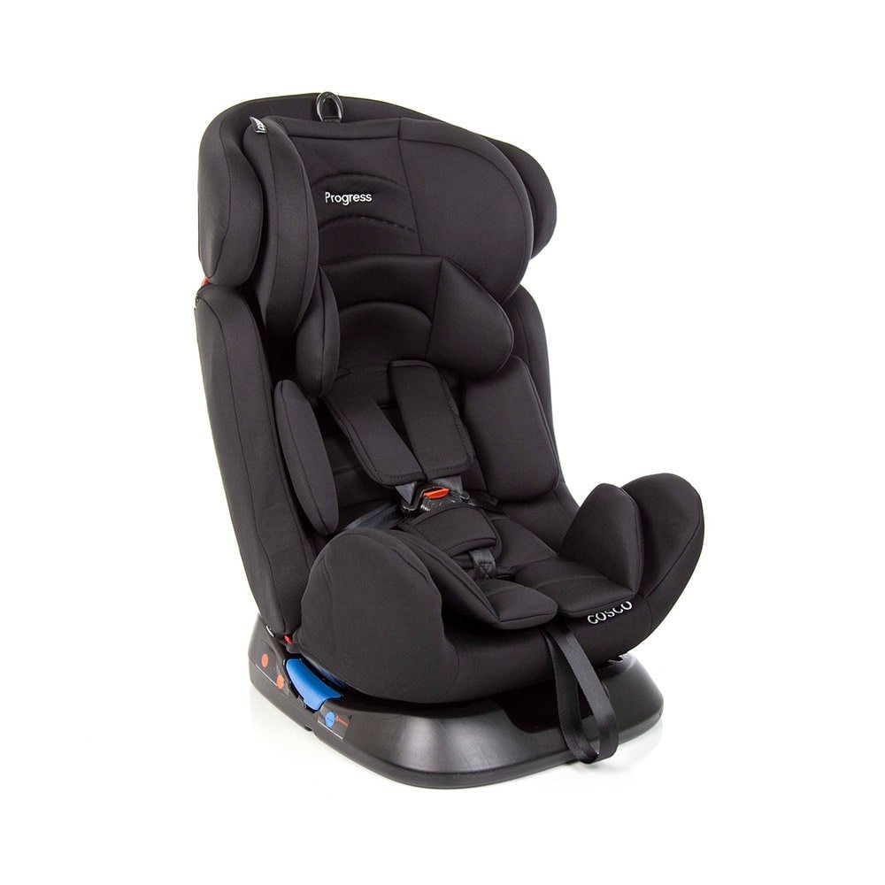 Cadeirinha de Bebê Cosco Progress 0 à 36 Kg Cinto de 5 Pontos Preto