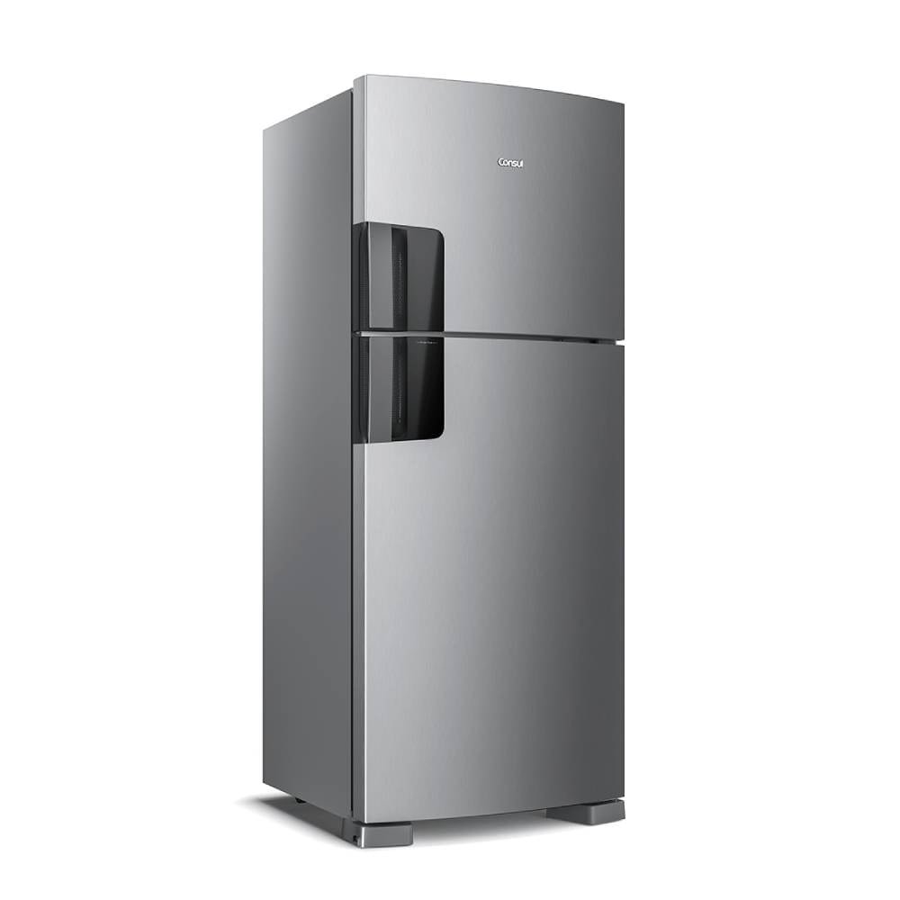 Geladeira/Refrigerador Consul 410 Litros CRM50HK, Frost Free, Controle Interno de Temperatura, Espaço Flex, Inox 220V