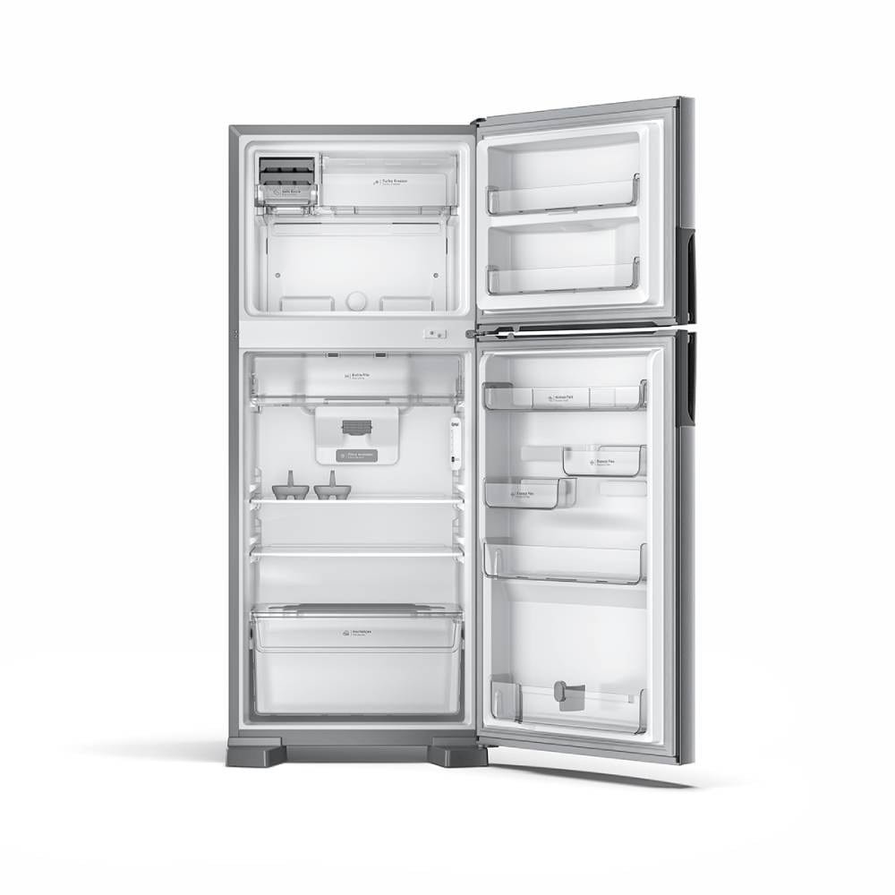 Geladeira/Refrigerador Consul 410 Litros CRM50HK, Frost Free, Controle Interno de Temperatura, Espaço Flex, Inox 220V