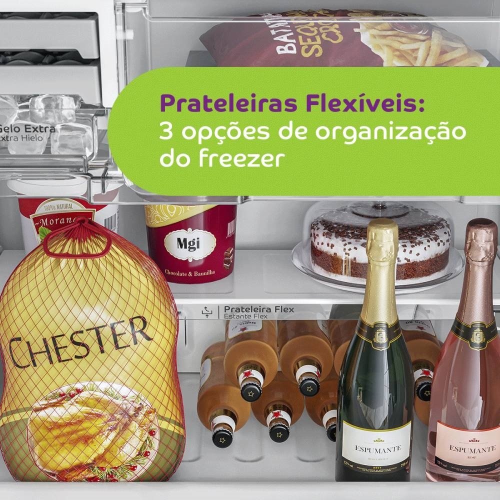 Geladeira/Refrigerador Consul 450 Litros CRM56HB | Frost Free, Painel Eletrônico Externo, Espaço Flex, Branco, 220V