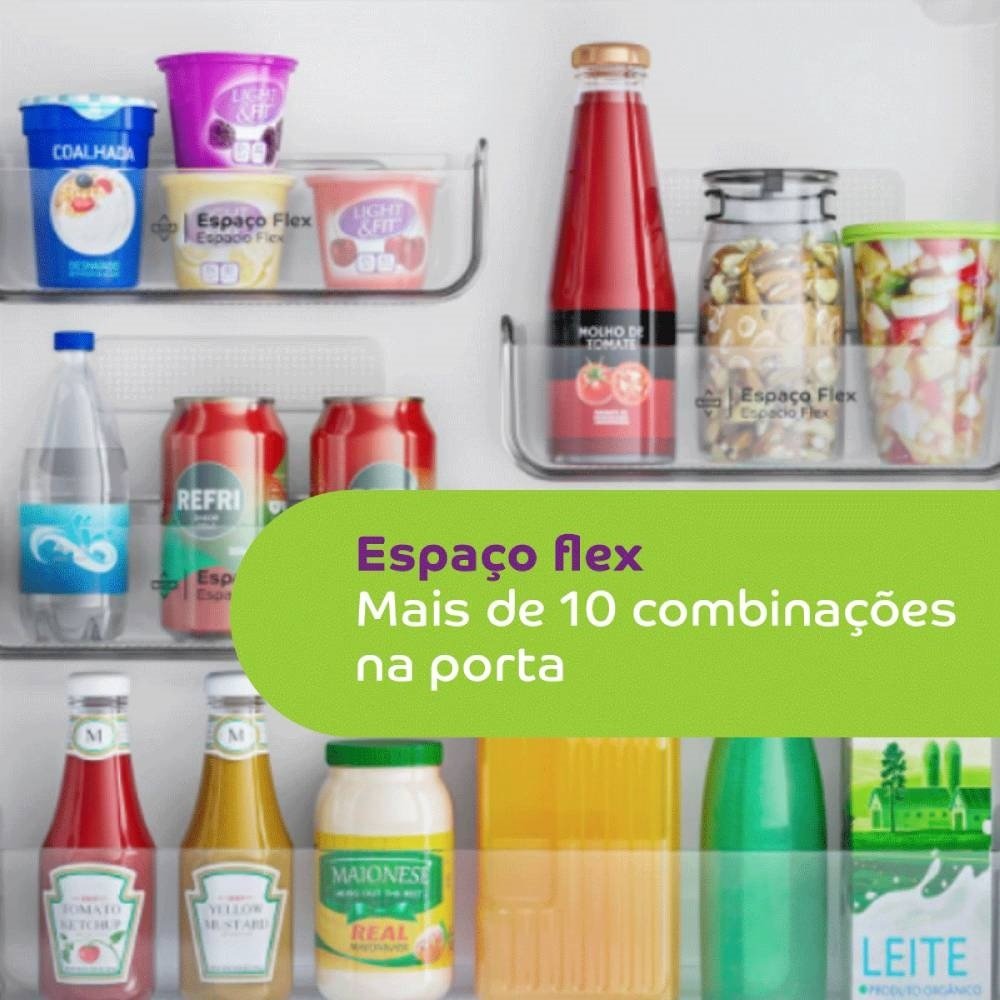 Geladeira/Refrigerador Consul 450 Litros CRM56HB | Frost Free, Painel Eletrônico Externo, Espaço Flex, Branco, 220V