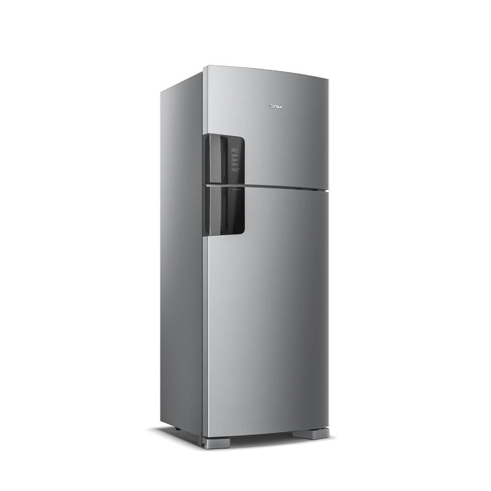 Geladeira/Refrigerador Consul 450 Litros CRM56HK, Frost Free, Painel Eletrônico Externo, Espaço Flex, Inox, 220V