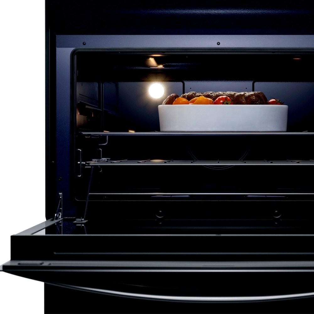 Fogão Brastemp 5 Bocas  BFS5VCE - Mesa de Vidro, Turbo Chama, Preto, Bivolt