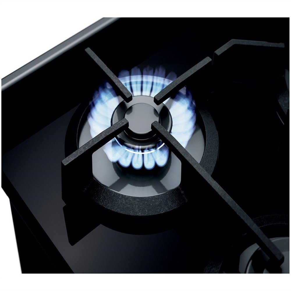 Fogão Brastemp 5 Bocas  BFS5VCE - Mesa de Vidro, Turbo Chama, Preto, Bivolt
