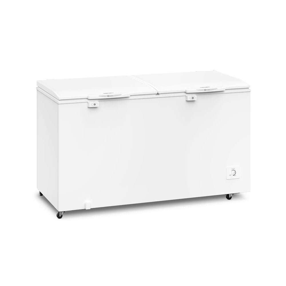 Freezer Horizontal Electrolux 513 Litros H550 com Cesto Aramado, Controle de Temperatura, Branco, 220V