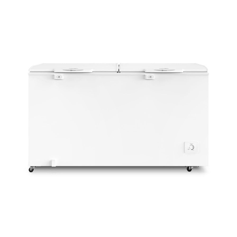 Freezer Horizontal Electrolux 513 Litros H550 com Cesto Aramado, Controle de Temperatura, Branco, 220V