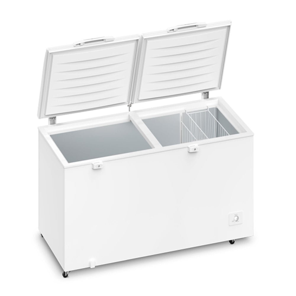 Freezer Horizontal Electrolux 513 Litros H550 com Cesto Aramado, Controle de Temperatura, Branco, 220V