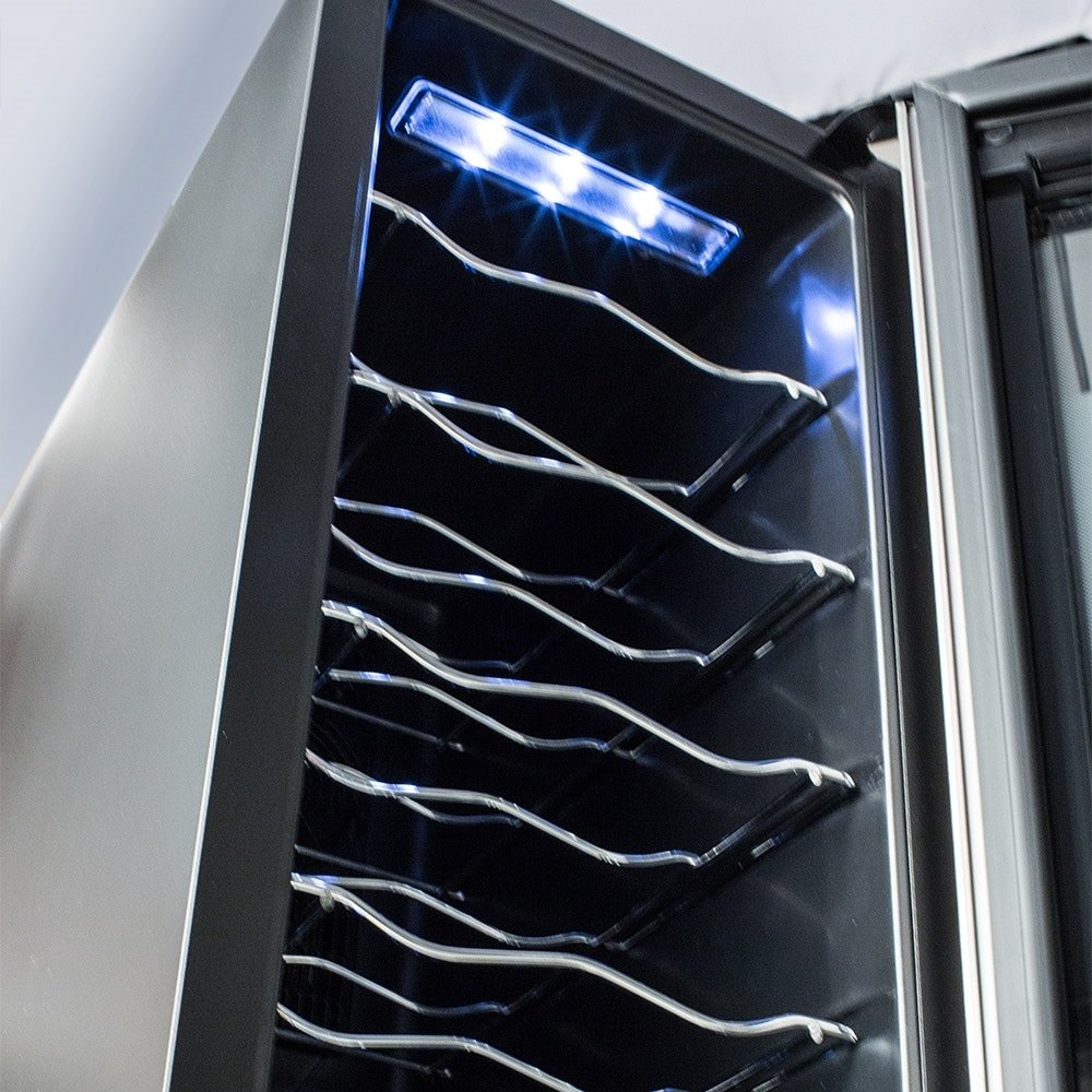 Adega 12 Garrafas Electrolux ACB12, Painel Touch Control, Preta, Bivolt