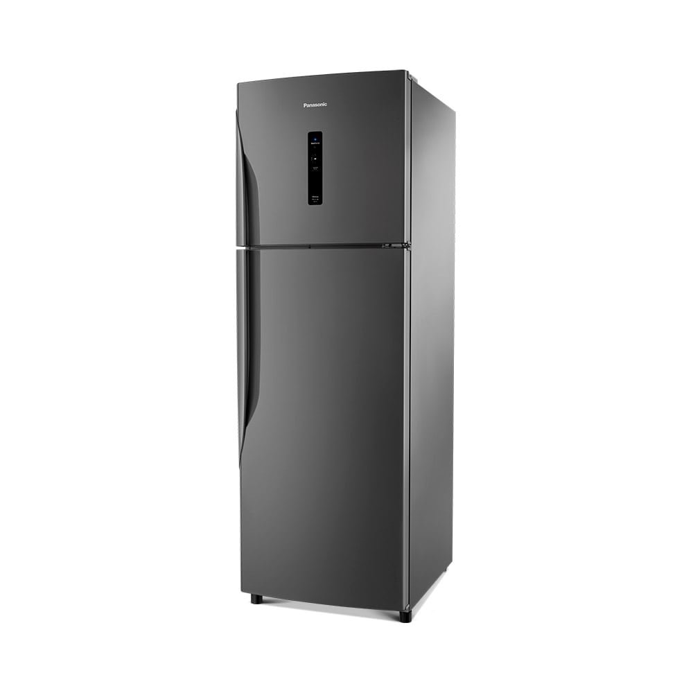 Geladeira/Refrigerador Panasonic 387 Litros NR-BT43PV1T | 2 Portas, Frost Free, Econavi, Titânio, 110V