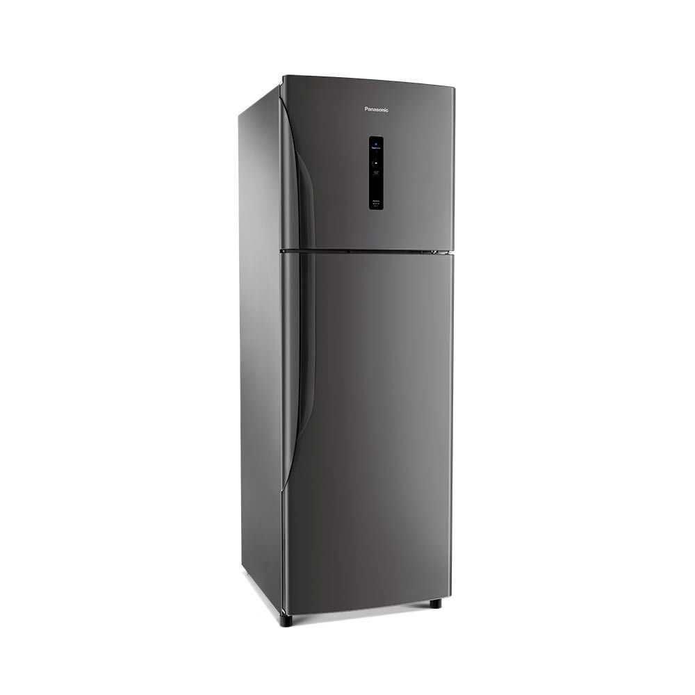 Geladeira/Refrigerador Panasonic 387 Litros NR-BT43PV1T | 2 Portas, Frost Free, Econavi, Titânio, 110V