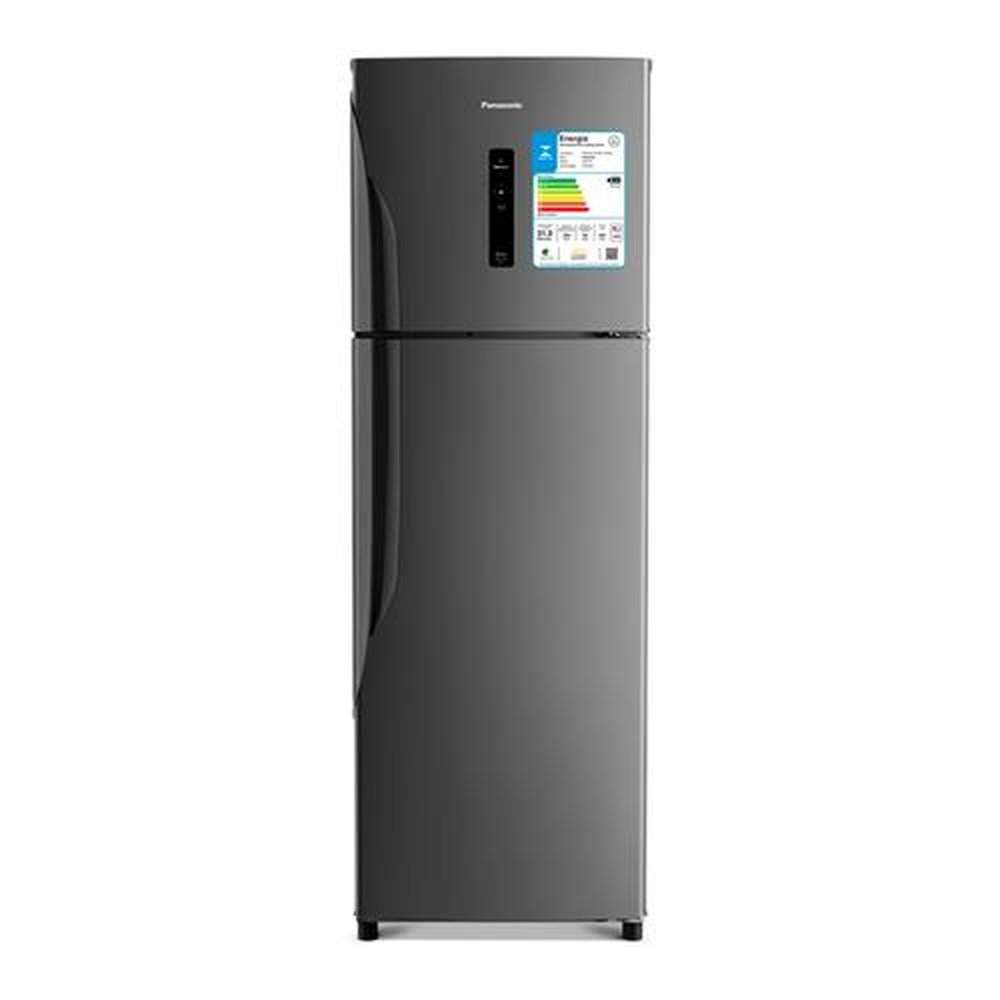 Geladeira/Refrigerador Panasonic 387 Litros NR-BT43PV1T | 2 Portas, Frost Free, Econavi, Titânio, 220V