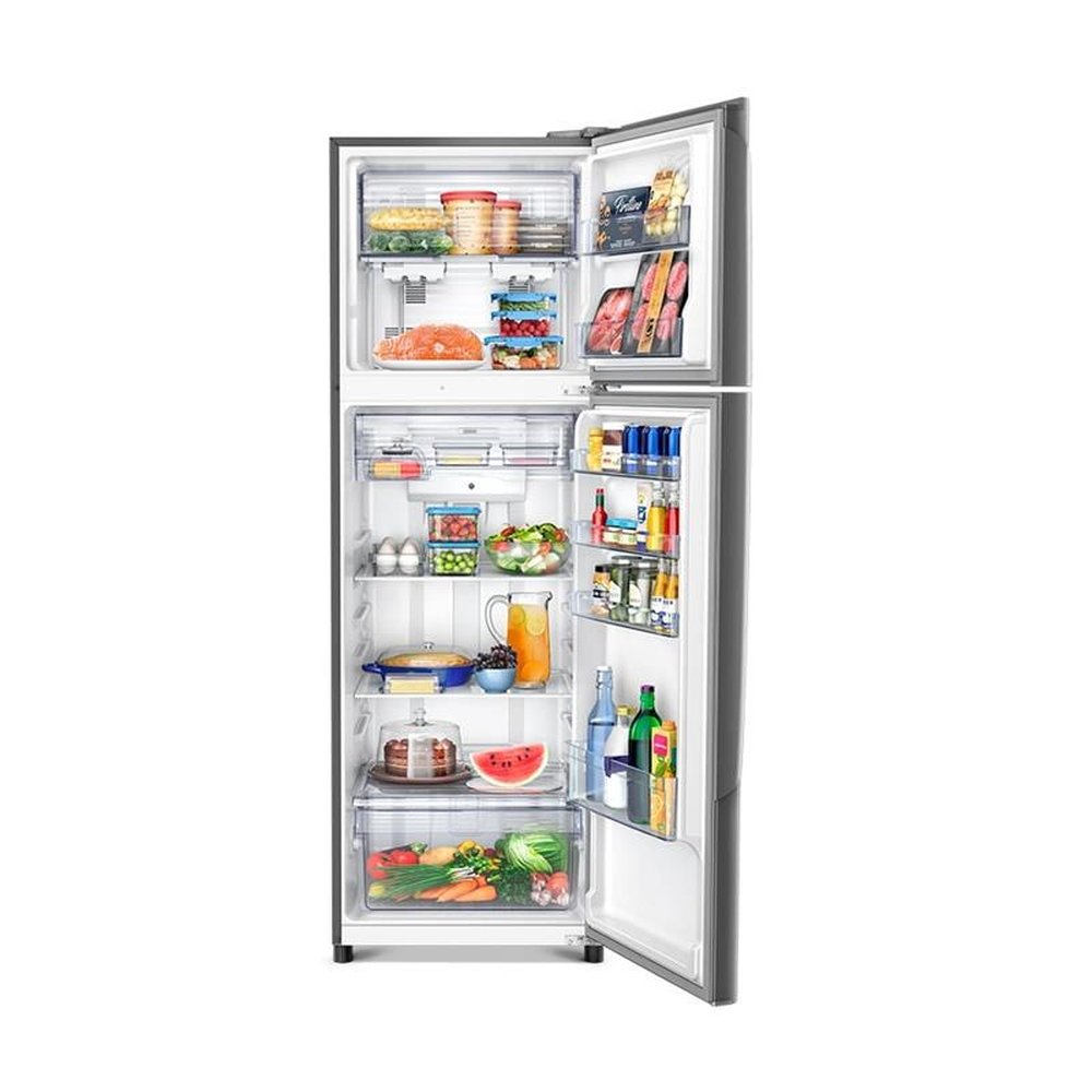 Geladeira/Refrigerador Panasonic 387 Litros NR-BT43PV1T | 2 Portas, Frost Free, Econavi, Titânio, 220V