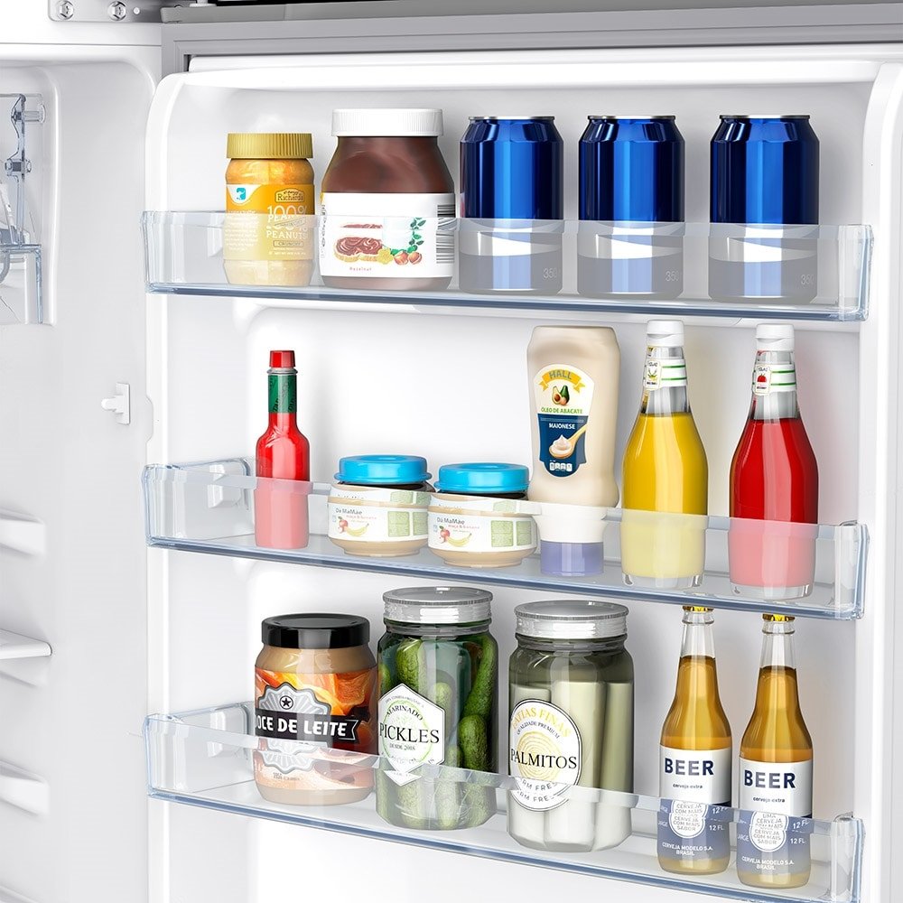 Geladeira/Refrigerador Panasonic 387 Litros A+++ NR-BT41PD1X - 2 Portas, Frost Free, Painel, Eletrônico, Aço Escovado 220V