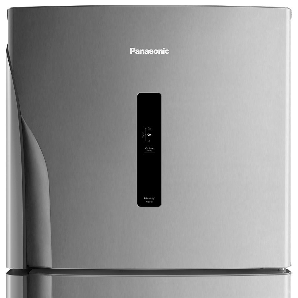 Geladeira/Refrigerador Panasonic 387 Litros A+++ NR-BT41PD1X - 2 Portas, Frost Free, Painel, Eletrônico, Aço Escovado 220V