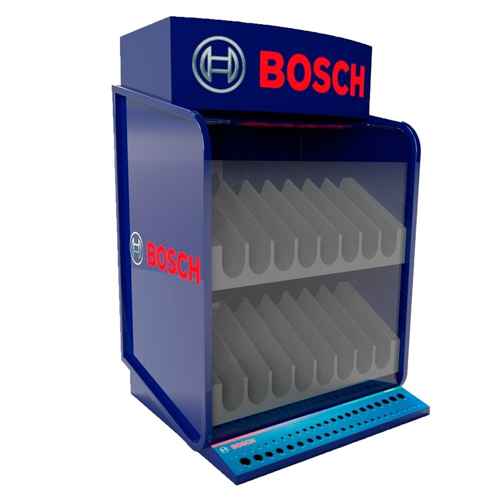 DISPLAY BALCAO BROCAS BOSCH | Martins Atacado