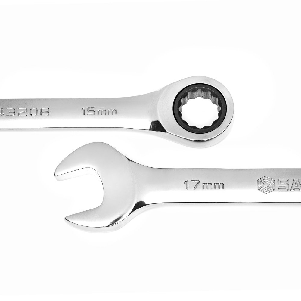 Jogo de Chave Combinada Sata com Catraca 8 a 19mm - Embalagem com 8 Peças