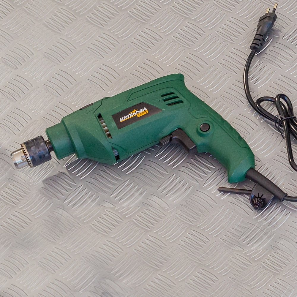 Furadeira de Impacto Britânia BFU01 3/8 650W 2 em 1 110V