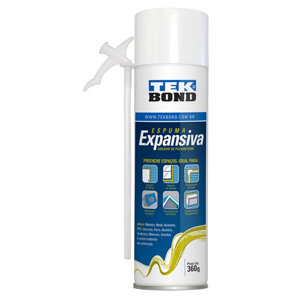 Espuma Expansiva Tekbond Pu 360g/375ml