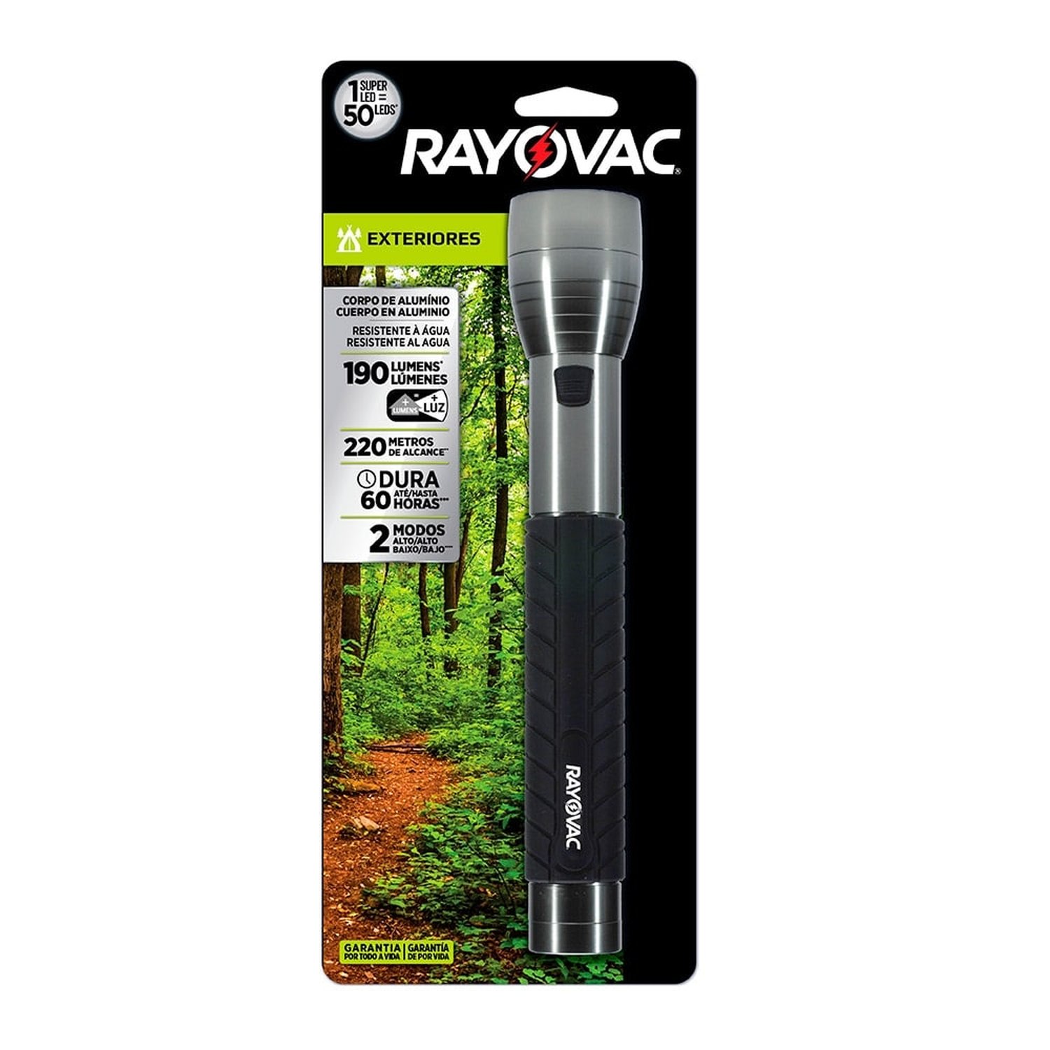 Lanterna Rayovac Metal LED