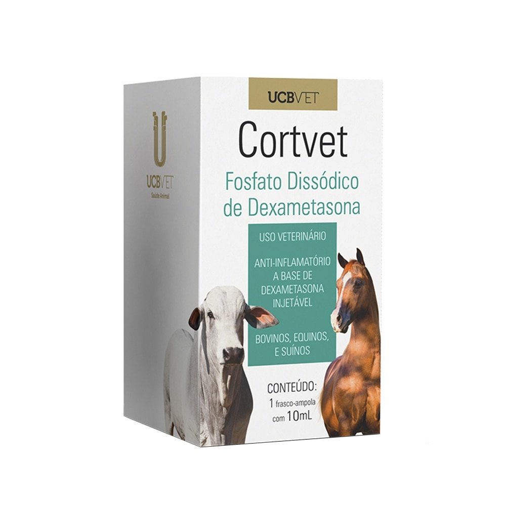 Cortvet Dexametazona Injetável UCB 10ml
