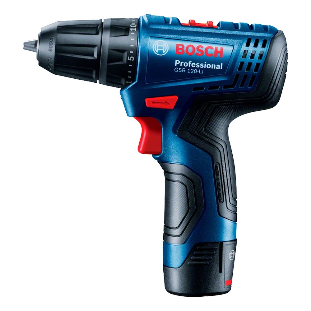 Furadeira Parafusadeira Bosch GSR120 com Bateria 12V Bivolt