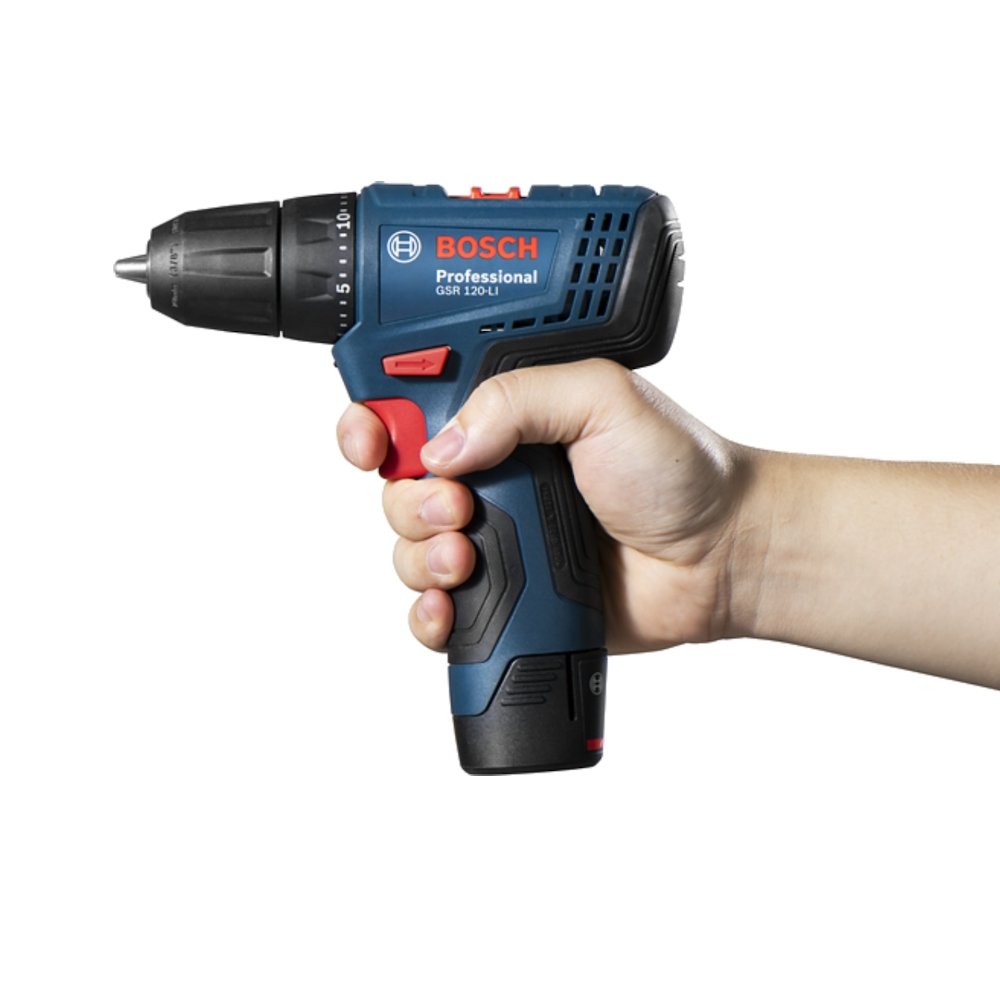 Furadeira Parafusadeira Bosch GSR120 com Bateria 12V Bivolt