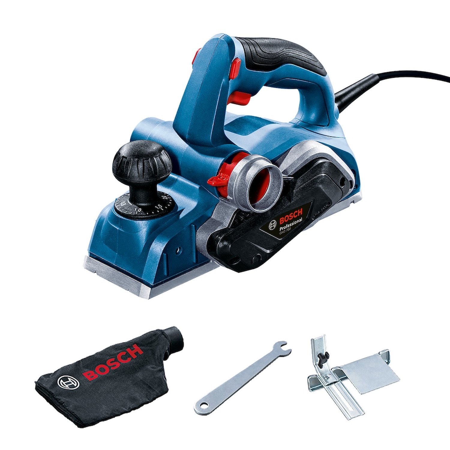 Plaina Elétrica Bosch GHO700 700W 110V