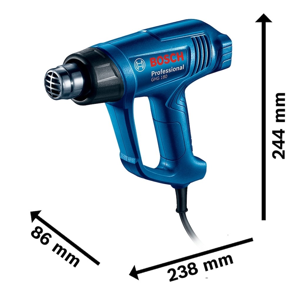 Soprador Térmico Bosch GHG180 Azul 127V