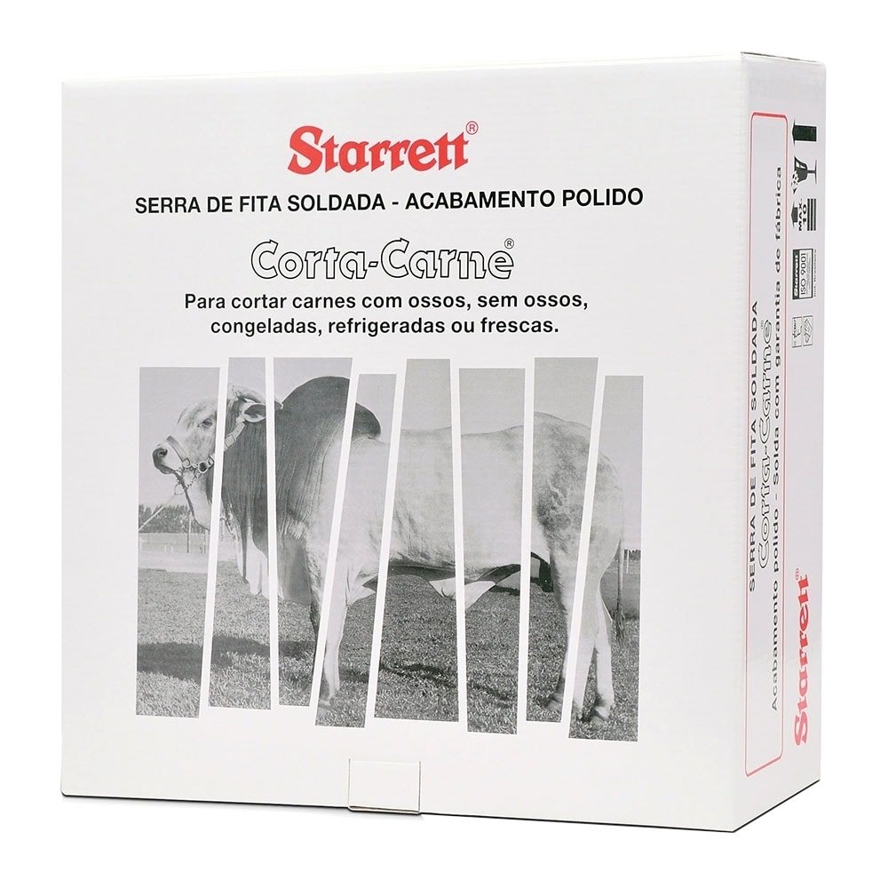 Serra Fita Starrett Mkp 16mmX6DPP Aço Carbono 2,82m- Embalagem com 5 Unidades