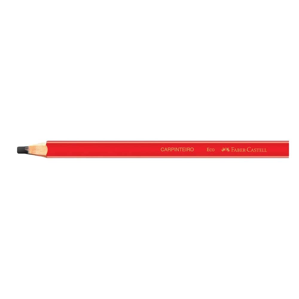 Lápis para Carpinteiro/Marceneiro Faber Castell Embalagem com 72 Unidades