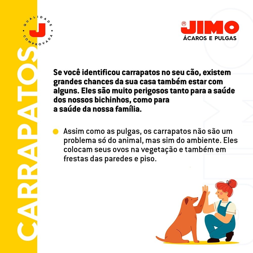 Jimo Acaros E Pulgas Aerosol 300ml/230g