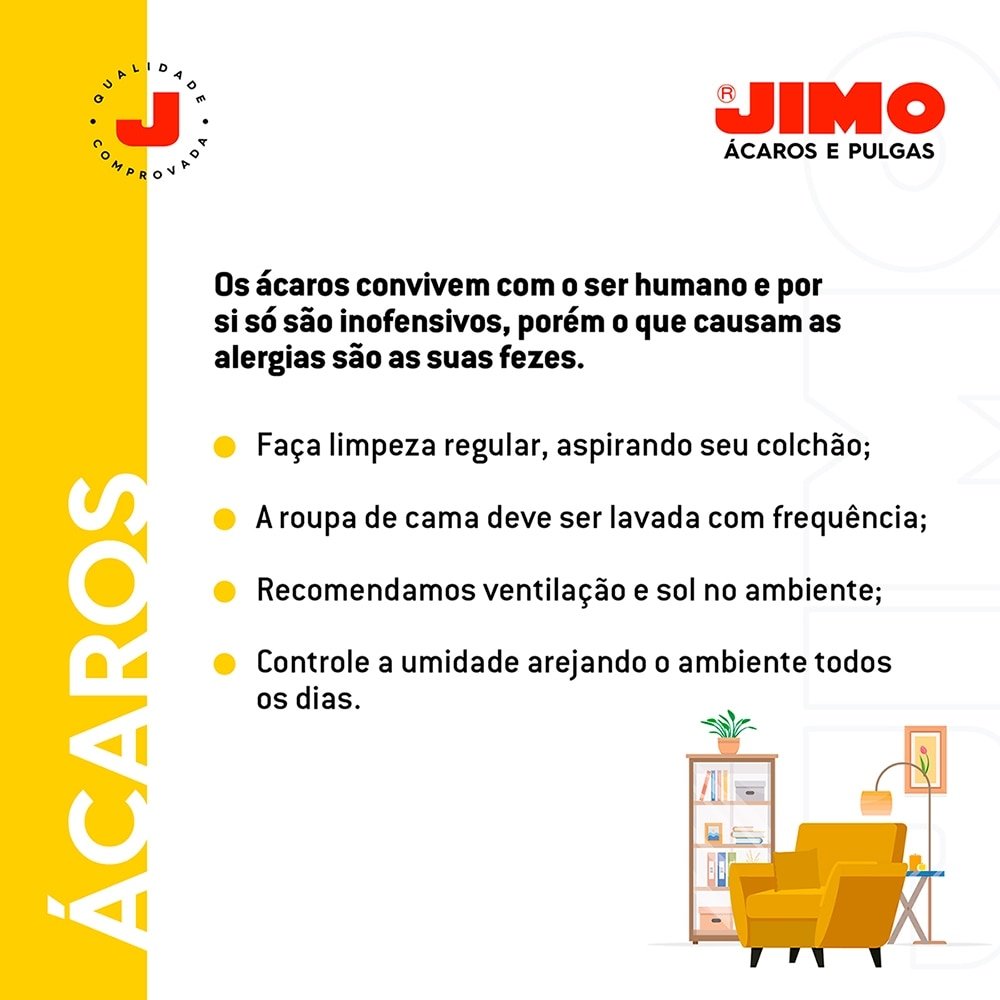 Jimo Acaros E Pulgas Aerosol 300ml/230g