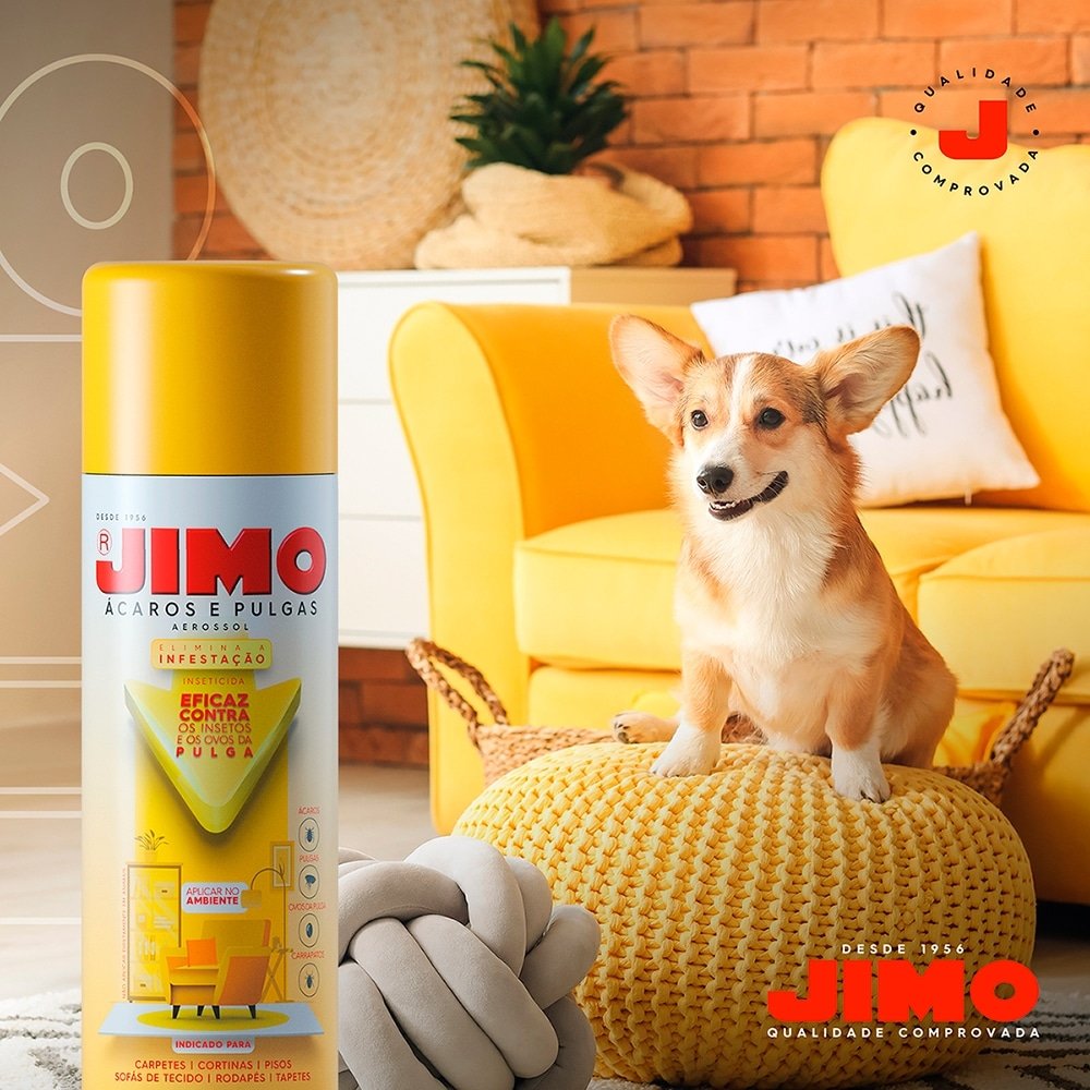 Jimo Acaros E Pulgas Aerosol 300ml/230g