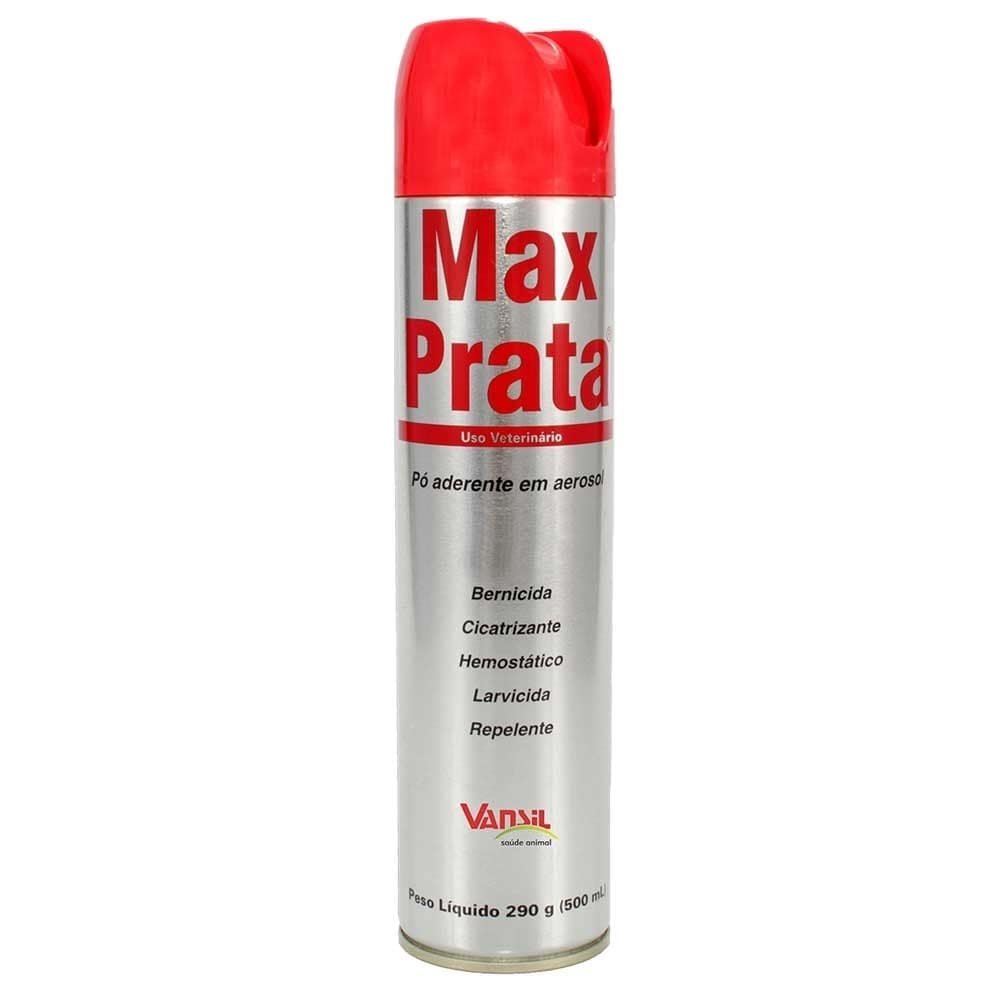 Mata Bicheira Vansil Aerosol Max Prata 500ml - Embalagem com 12 Unidades