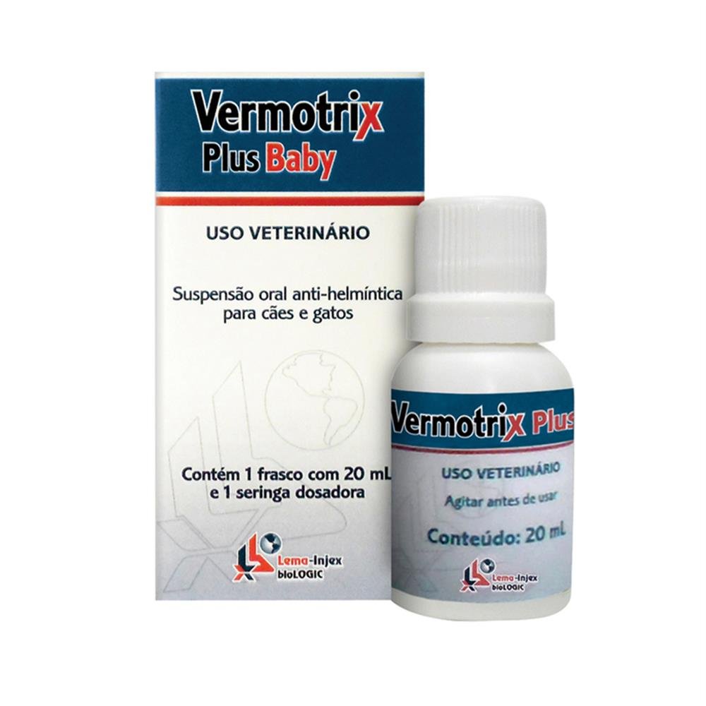 Vermotrix Plus Baby Vermifugo Oral Lema 20ml