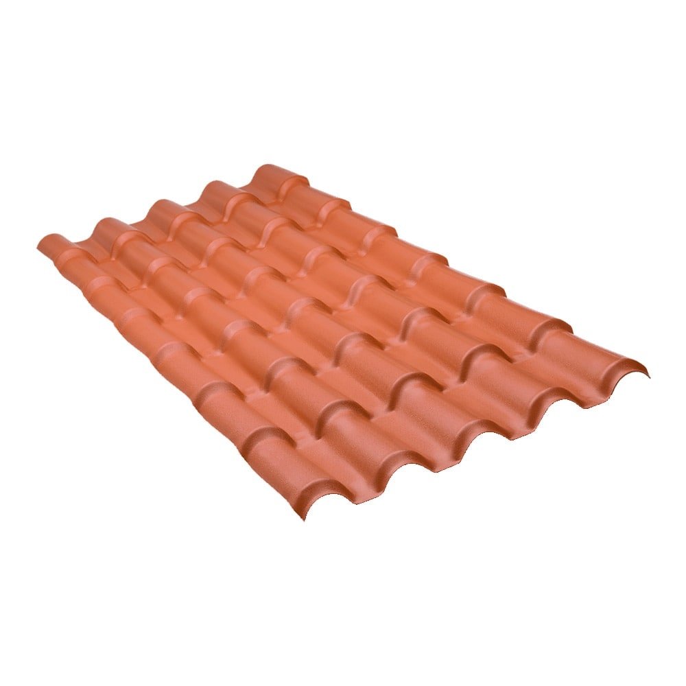 Telha PVC Colonial Itec Ceramica 2,30mx0,88m