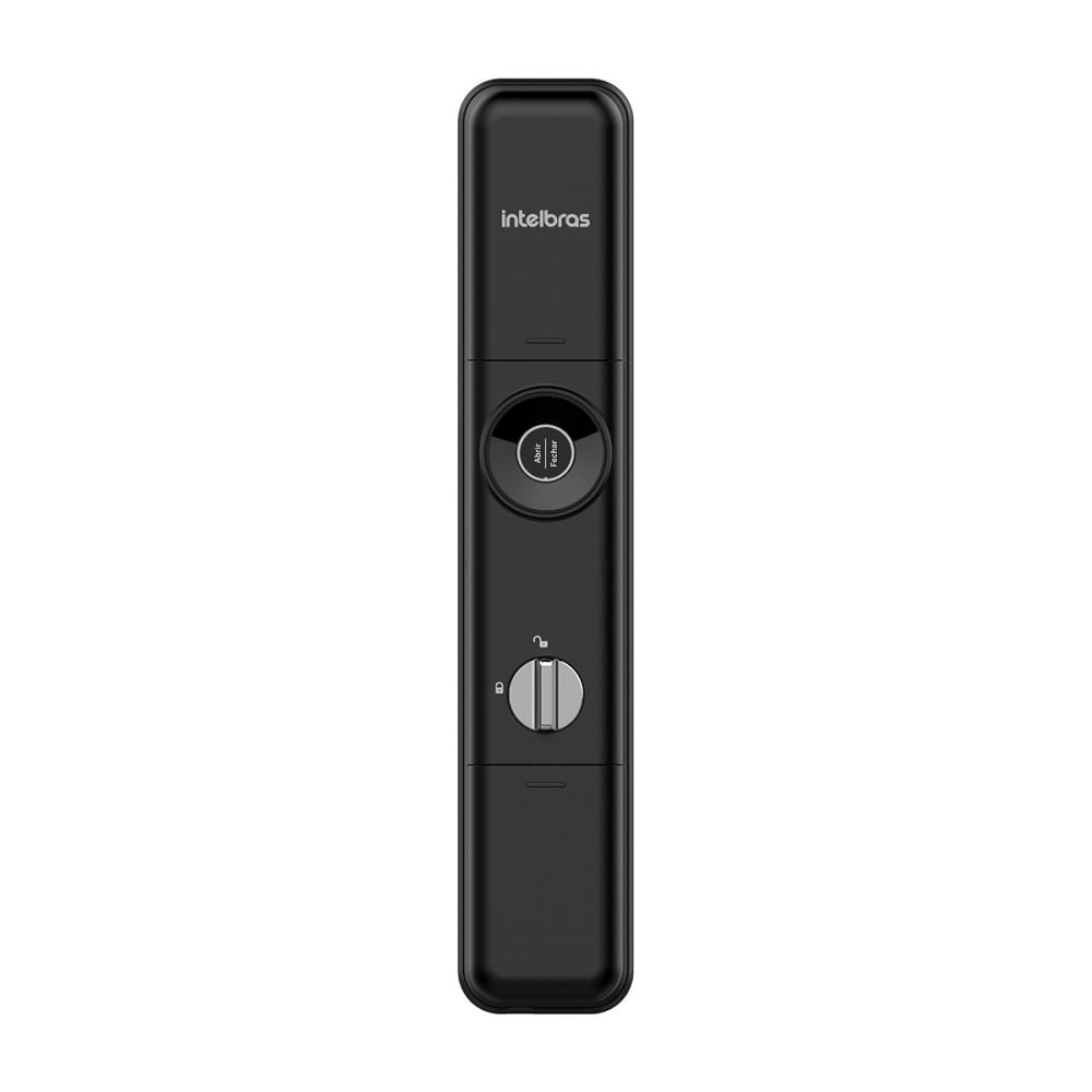 Fechadura Smart Intelbras de Embutir sem Maçaneta IFR 7001 Preto