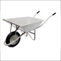 Carrinho de Mão Esfera Extra Forte 60L Chapa 18 Pneu Câmara 3,25x8 Cinza